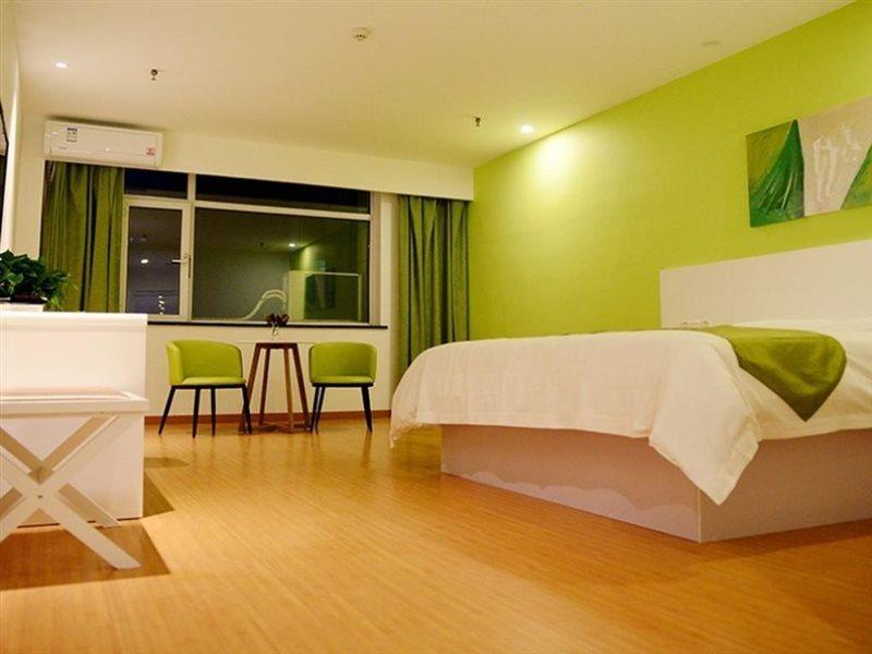 Greentree Inn Xinzhou Shi Yuan Hotel Exterior foto
